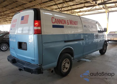 2020 Chevrolet Express G3500 z USA, uszkodzony, nr VIN 1GCZGHFG3L1158272